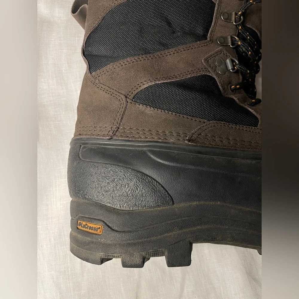 LaCrosse ‘Outpost II’ Pac Insulated Winter Boots Sz 12 Men’s